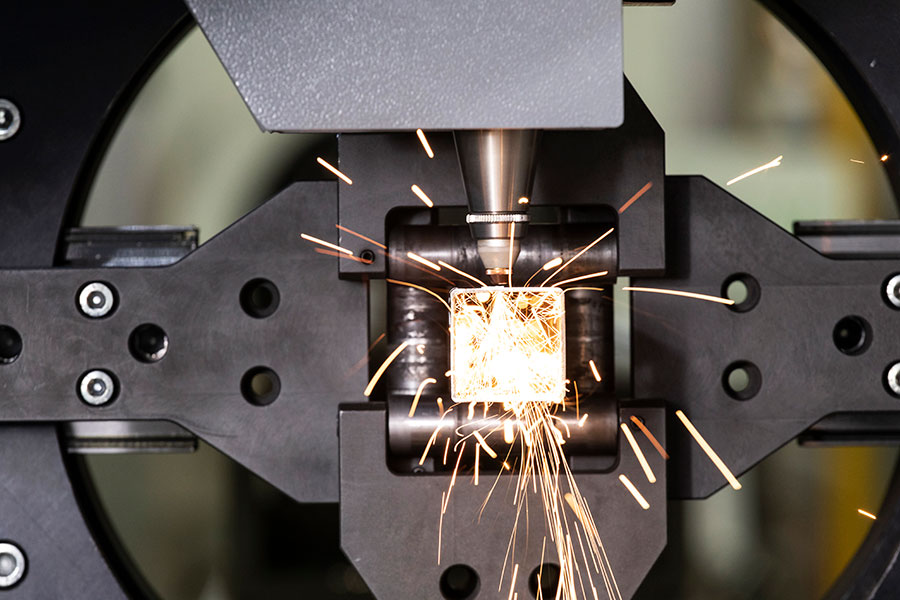 taglio laser tubo
